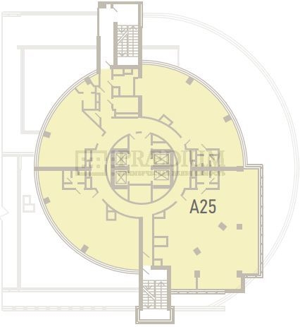 25 этаж - 487.5 м<sup>2</sup>